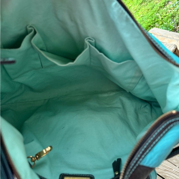 RARE Isabella Fiore Hand-Painted Hummingbird Art Bag - Picture 13 of 16